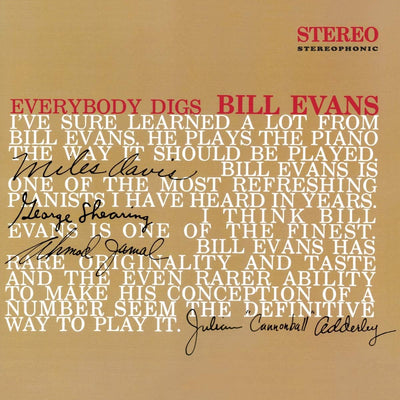 Bill Evans - Everybody digs Bill Evans (red) (Vinile 180gr.)