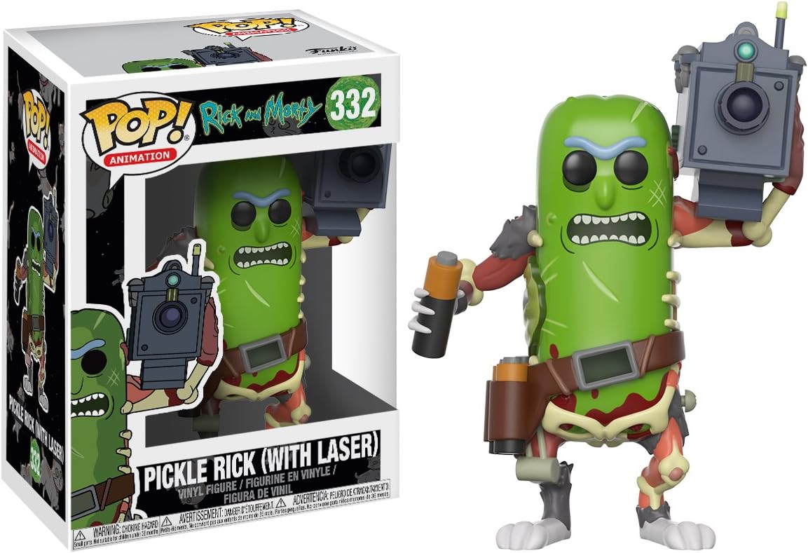 Rick And Morty: Funko Pop! Animation - Rick With Laser (Vinyl Figure 332)