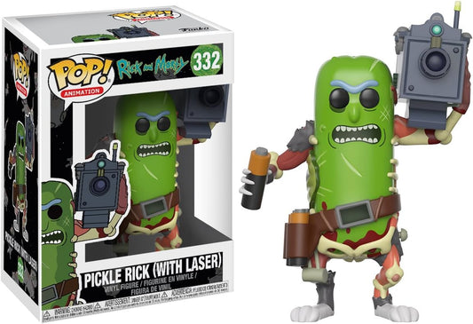 Rick And Morty: Funko Pop! Animation - Rick With Laser (Vinyl Figure 332)