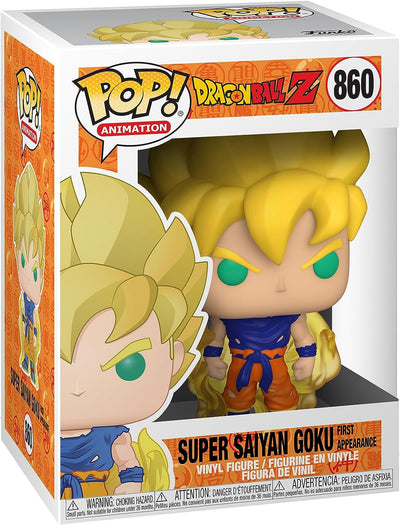 Dragon Ball Z: Funko Pop! Animation - Super Sayan Goku (Vinyl Figure 860)