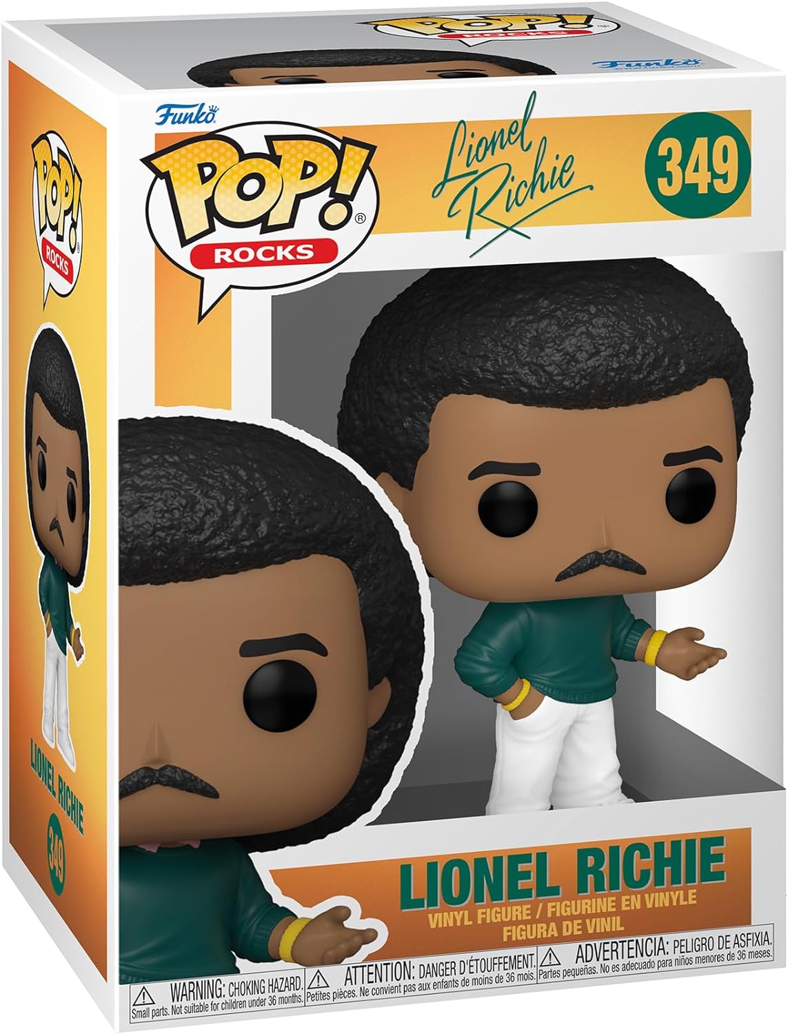 Lionel Richie: Funko Pop! Rocks - Lionel Richie (Vinyl Figure 349)