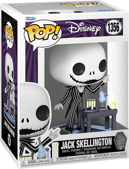 Disney: Funko Pop! - The Nightmare Before Christmas - 30th Anniversary - Jack With Lab (Vinyl Figure 1356)