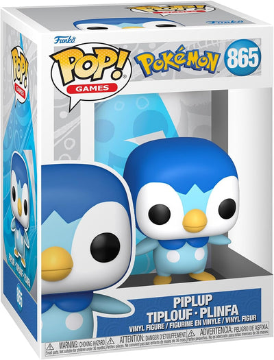 Pokemon: Funko Pop! Games - Piplup (Vinyl Figure 865)