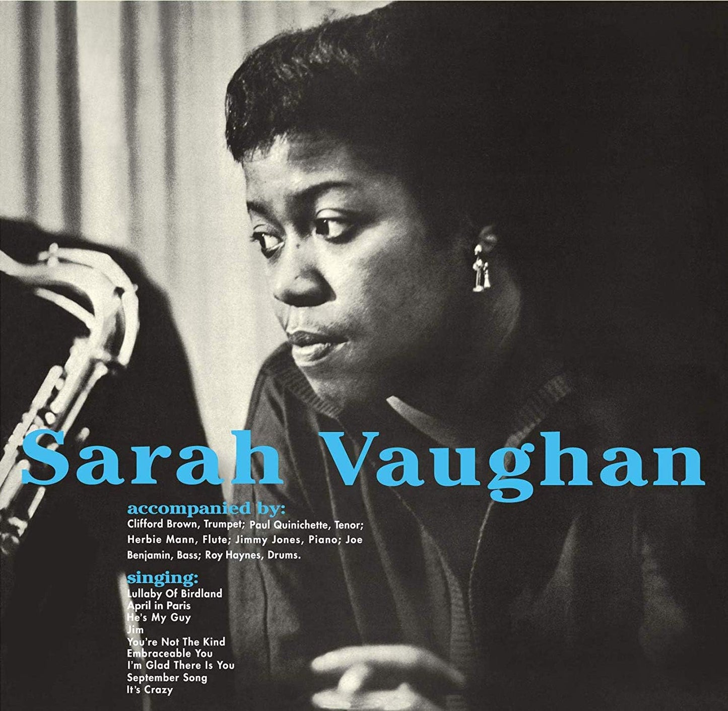 Sarah Vaughan/Clifford Brown - Sarah Vaughan with Clifford Brown (transparent blue) (Vinile 180gr.)