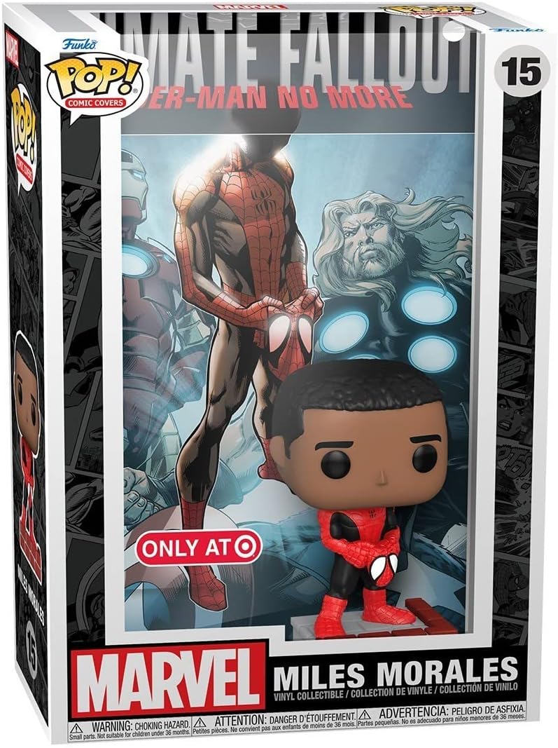 Marvel: Funko Pop! Comic Cover - Miles Morales (Vinyl Figure 15)
