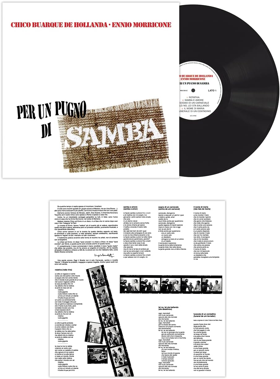 Ennio Morricone & Chico Buarque - Per un pugno di samba (Vinile 180gr.)