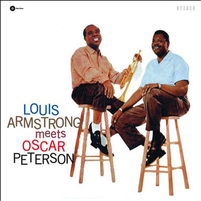 Louis Armstrong/Oscar Peterson - Louis Armstrong meets Oscar Peterson (blue vinyl) (Vinile 180gr.)