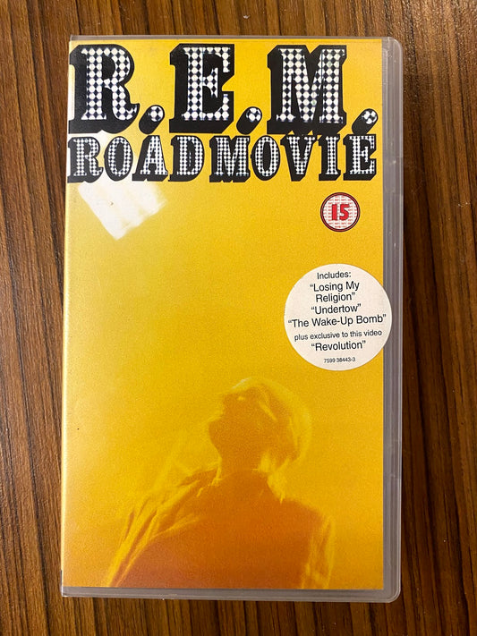 R.E.M. - Road Movie (VHS, PAL)