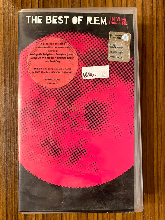 R.E.M. - In View: The Best Of R.E.M. 1988-2003 (VHS, Comp, PAL, Hi-)