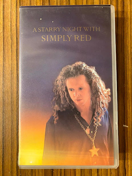 Simply Red - A Starry Night With Simply Red (VHS, PAL)