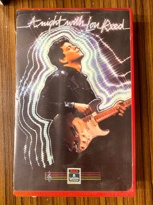 Lou Reed - A Night With Lou Reed (VHS, PAL)