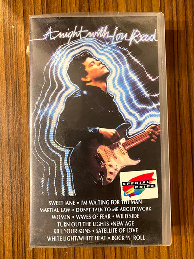 Lou Reed - A Night With Lou Reed (VHS, PAL)