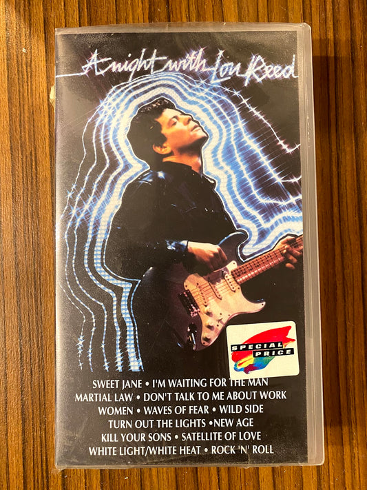 Lou Reed - A Night With Lou Reed (VHS, PAL)