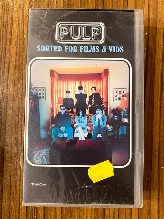 Pulp - Sorted For Films And Vids (VHS, Comp, M/Print, PAL)