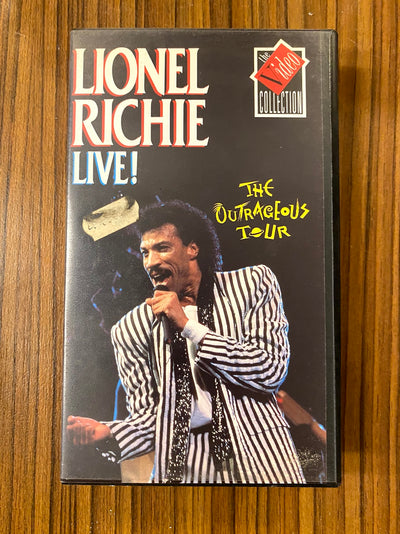 Lionel Richie - The Outrageous Tour Live! (VHS, PAL)