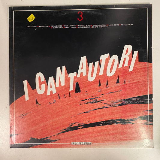 Various - I Cantautori Vol. 3 (LP, Comp)