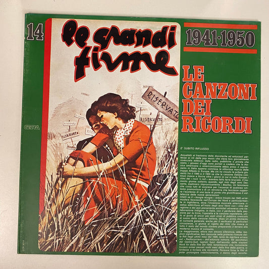 Various - Le Canzoni Dei Ricordi - 1941-1950 Vol. 14 (LP, Comp)