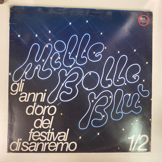 Various - Mille Bolle Blu - Gli Anni D'Oro Del Festival Di Sanremo (2xLP, Comp, Gat)