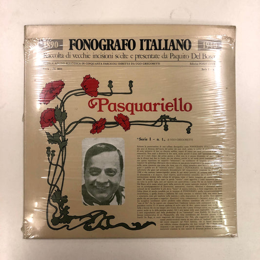 Gennaro Pasquariello - Pasquariello (LP, Album, Gat)