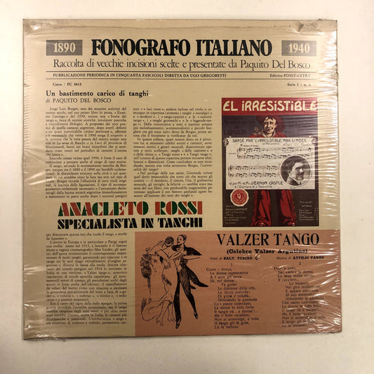 Anacleto Rossi - Specialista In Tanghi (LP, Mono)