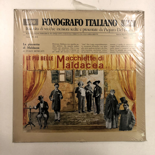 Nicola Maldacea - Le Più Belle Macchiette Di Maldacea (LP, Comp, Gat)