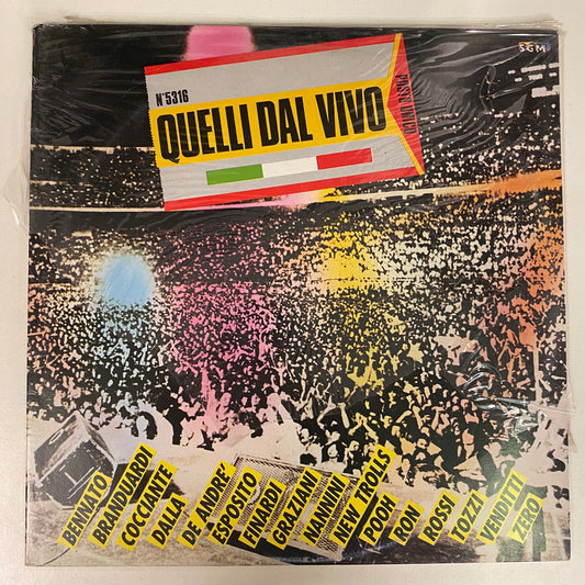 Various - Quelli Dal Vivo (2xLP, Album, Comp, Gat)