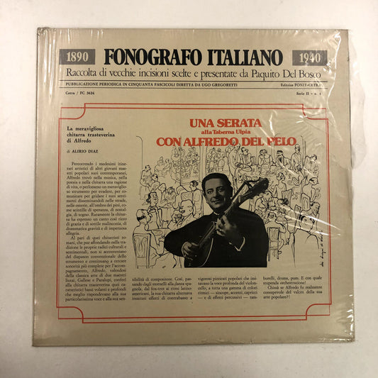 Alfredo Del Pelo - Una Serata Alla Taberna Ulpia Con Alfredo Del Pelo (LP, Comp)