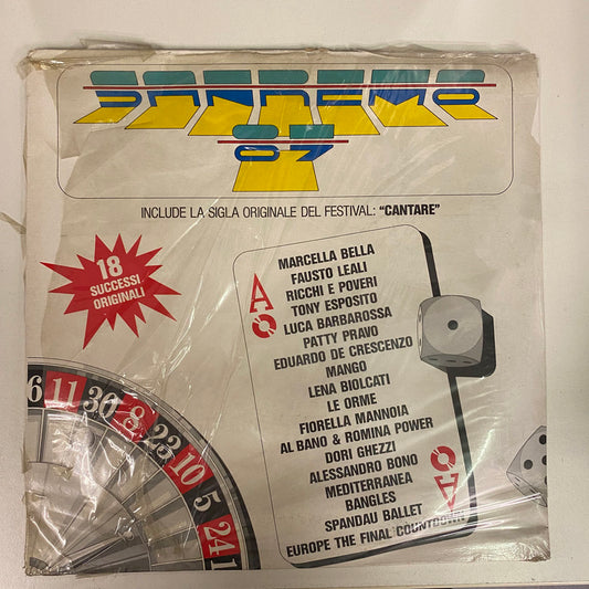Various - Sanremo '87 (LP, Comp)