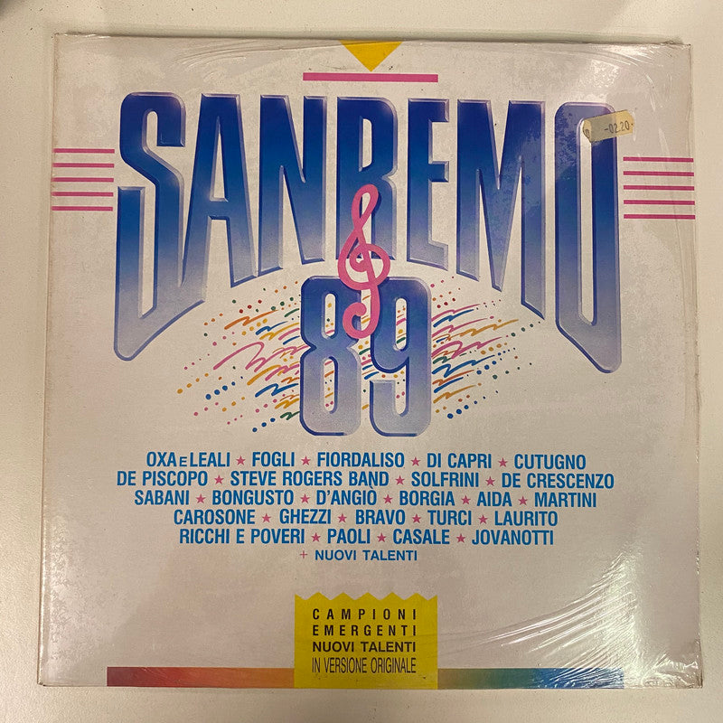 Various - Sanremo '89 (2xLP, Comp, Gat)