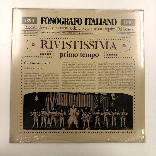 Various - Rivistissima - Primo Tempo (LP, Comp)