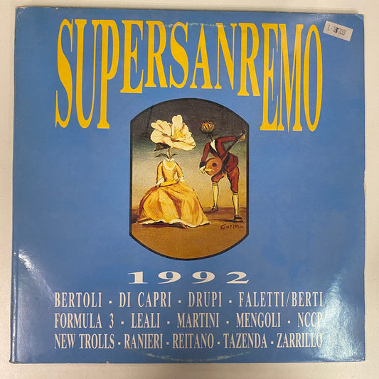 Various - Supersanremo 1992 (2xLP, Comp)