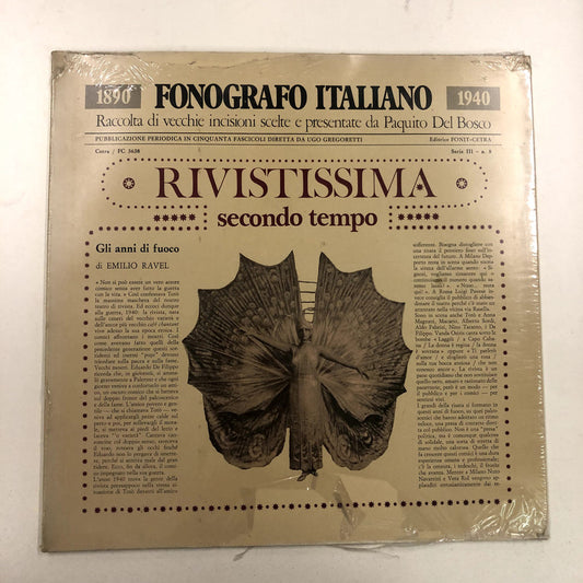 Various - Rivistissima - Secondo Tempo (LP, Comp, Gat)