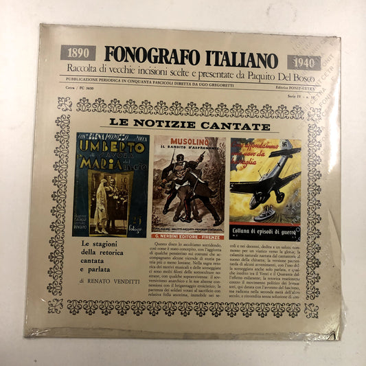 Various - Le Notizie Cantate (LP, Comp)