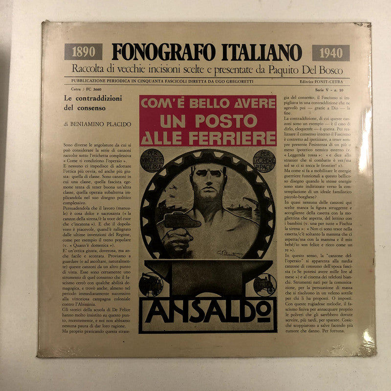 Various - Com'e' Bello Avere Un Posto Alle Ferriere (LP, Comp)