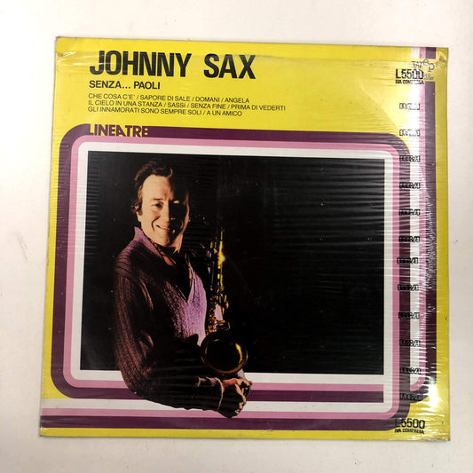Johnny Sax - Senza... Paoli (LP)