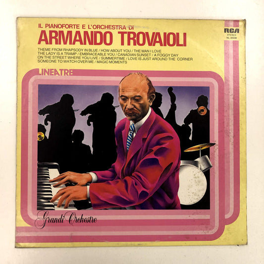 Armando Trovaioli - Il Pianoforte E L'Orchestra Di Armando Trovaioli (LP, Comp, Promo)