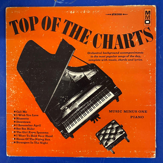 Unknown Artist - Top Of The Charts: Music Minus One Piano (LP + Box)