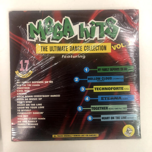 Various - Mega Hits The Compilation Vol. 2 (The Ultimate Dance Collection) (LP, Comp, Mixed)