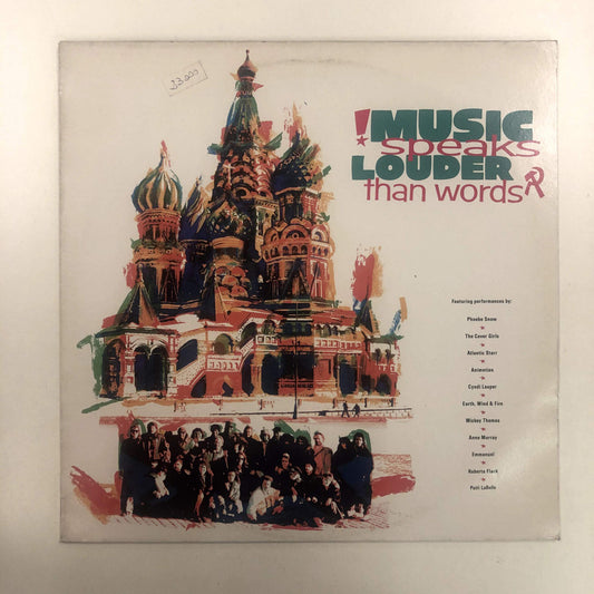 Various - Music Speaks Louder Than Words (LP, Comp)