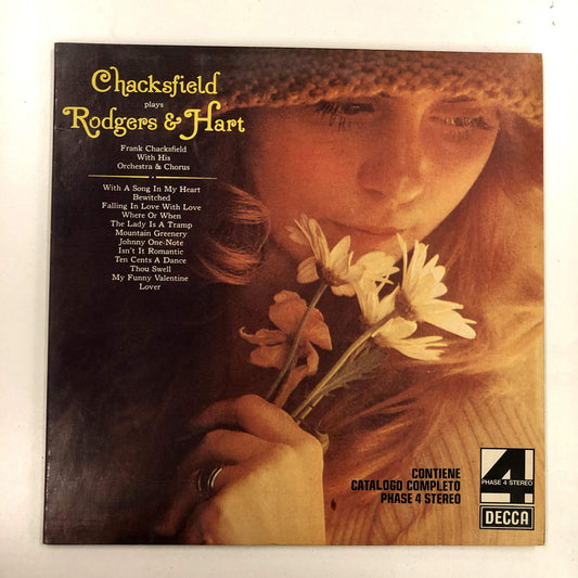 Frank Chacksfield With His Orchestra & Chorus - Chacksfield Plays Rodgers & Hart (LP, Album)