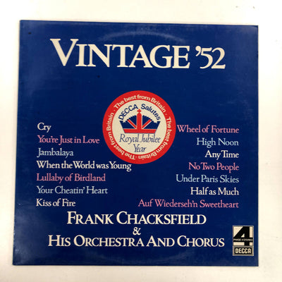 Frank Chacksfield & His Orchestra And Chorus - Vintage '52 (LP, Comp)