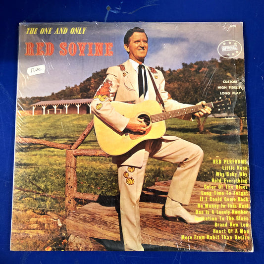 Red Sovine - The One And Only Red Sovine (LP, Album)