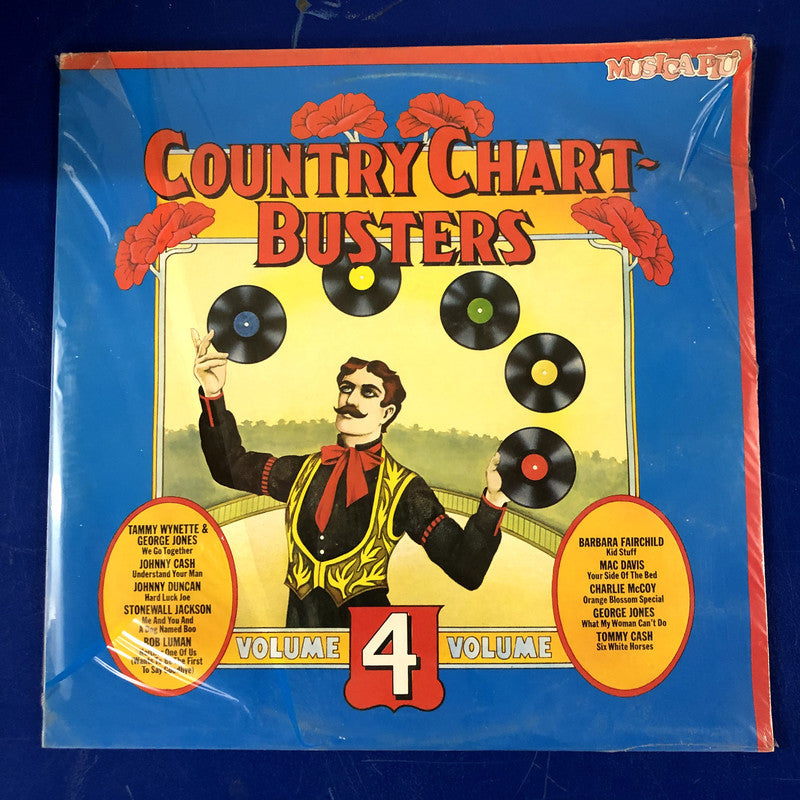 Various - Country Chart-Busters, Vol. IV (LP, Comp)