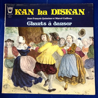 Yann-Fañch Kemener, Marcel Guilloux - Kan Ha Diskan Chants À Danser (LP)