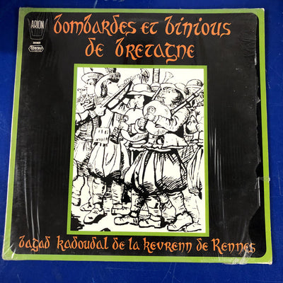 Bagad Kadoudal De La Kevrenn De Rennes - Bombardes Et Binious De Bretagne (LP)