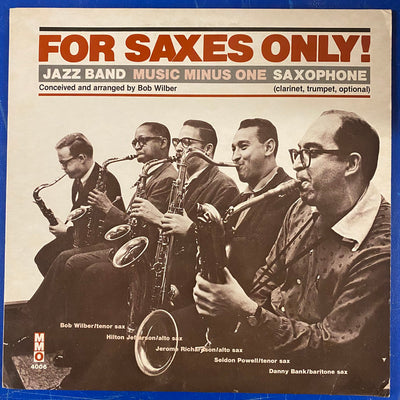 Bob Wilber - For Saxes Only! (LP)