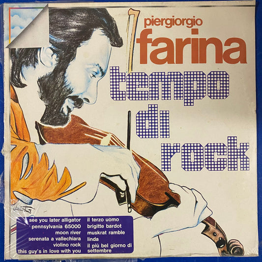 Piergiorgio Farina - Tempo Di Rock (LP, RE)