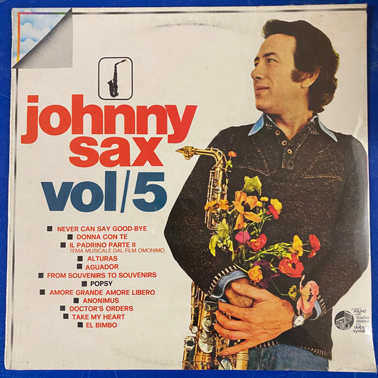 Johnny Sax - Vol/5 (LP, Album, RE)