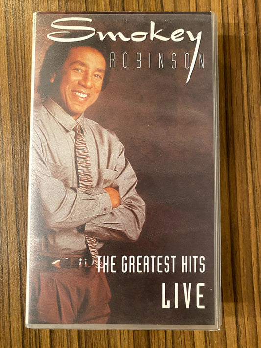 Smokey Robinson - The Greatest Hits Live (VHS, PAL, SECAM)