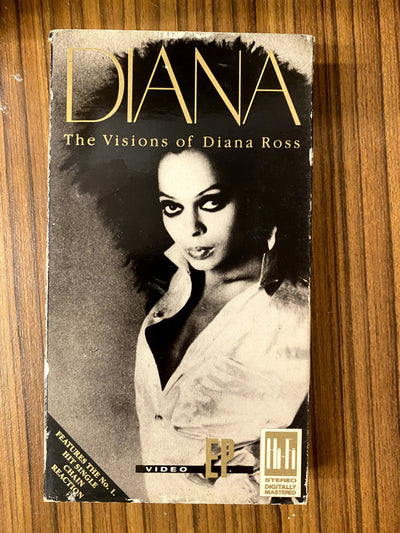 Diana Ross - Diana - The Visions Of Diana Ross (Video EP) (VHS, EP, PAL)